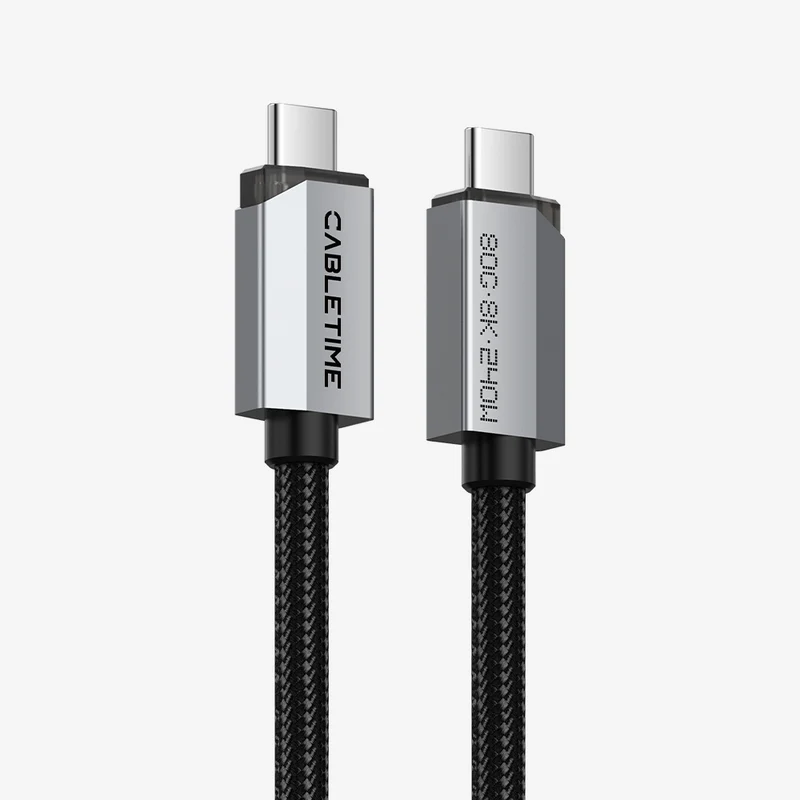 USB4 V2.0 Cable (80Gbps, 240W, 8K) - Full Function USB-C