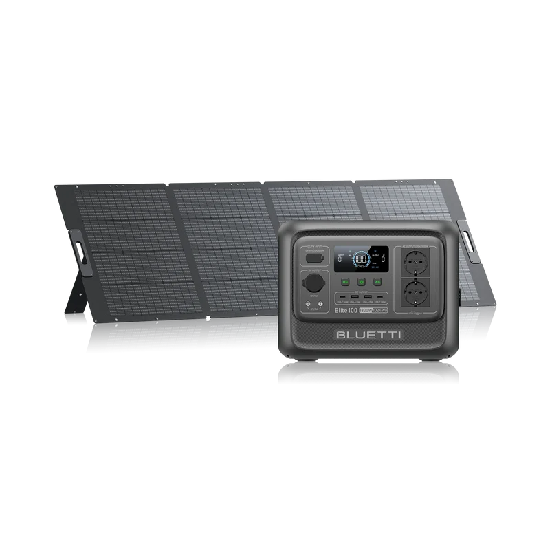 Elite 100 V2 + 350W | 1 024 Wh, 1 800 W, 350 W Solaire