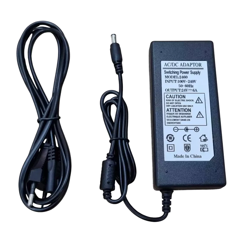 Alimentation 24V 6A 144W fiche 5.5 x 2.5mm
