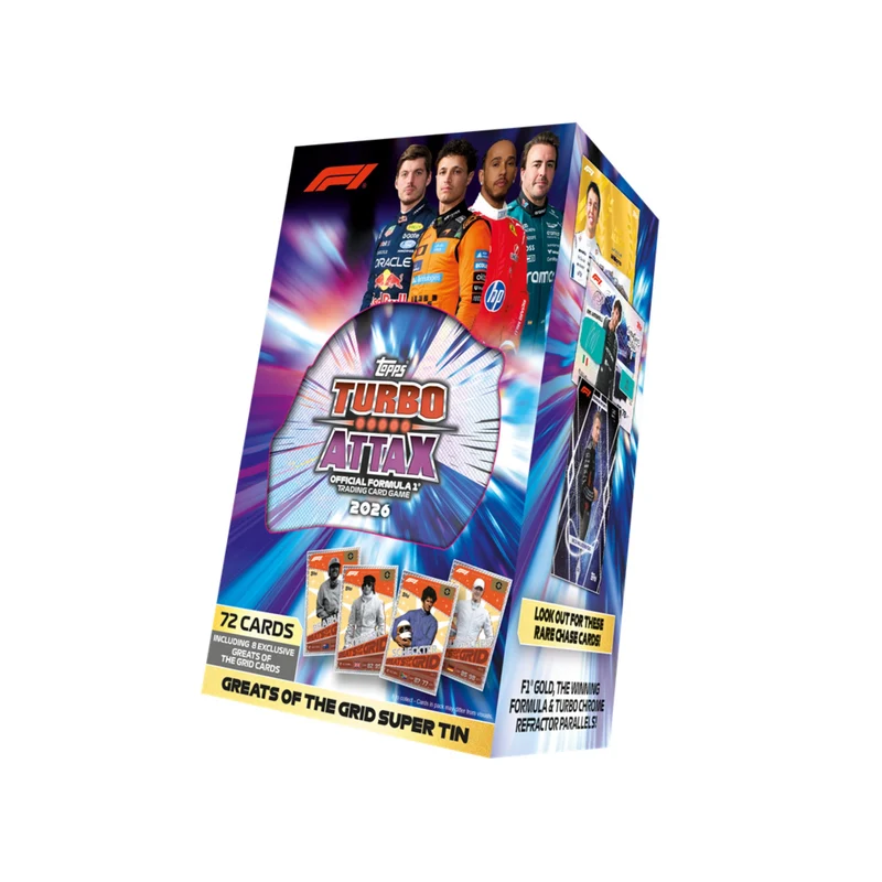 TOPPS - F1 Turbo Attax 26/27- Super Tin