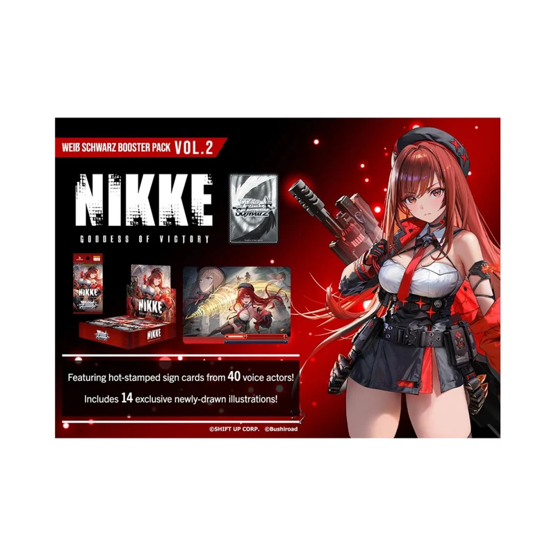 [PRECOMMANDE] Weiss Schwarz - Boîte de 10 Boosters - GODDESS OF VICTORY: NIKKE Vol.2 [EN]