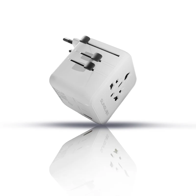 Emperion Traveller 20 – International Travel Adapter with integrated GaN Charger