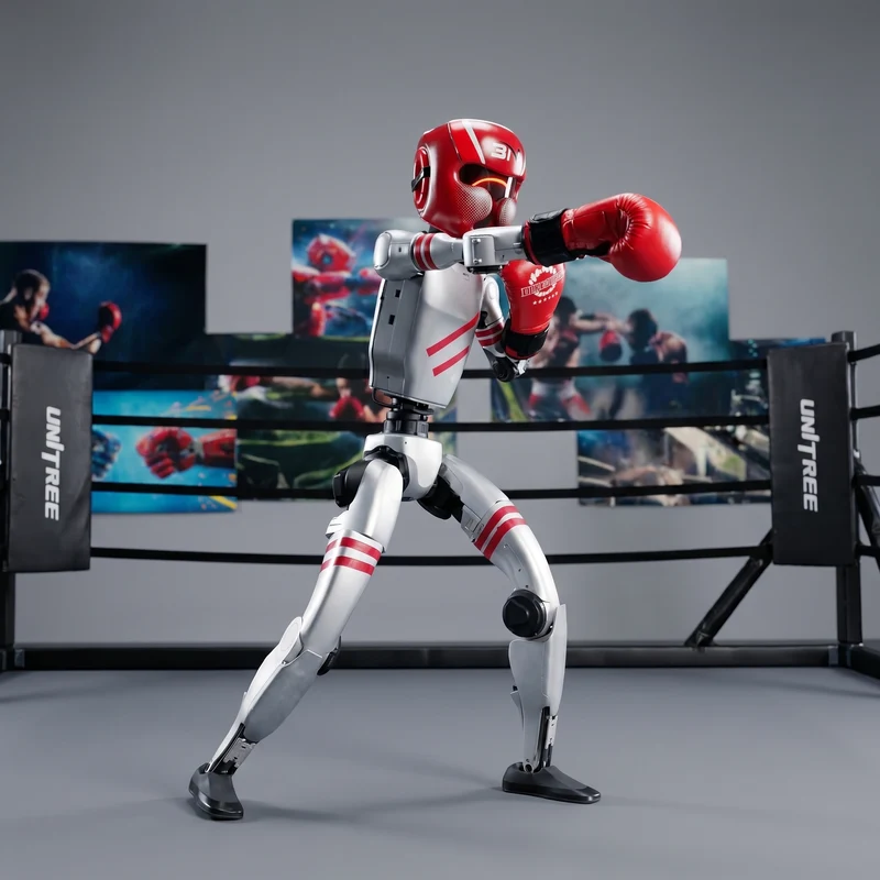 Unitree G1 Boxing — humanoïde pour combat robotisé