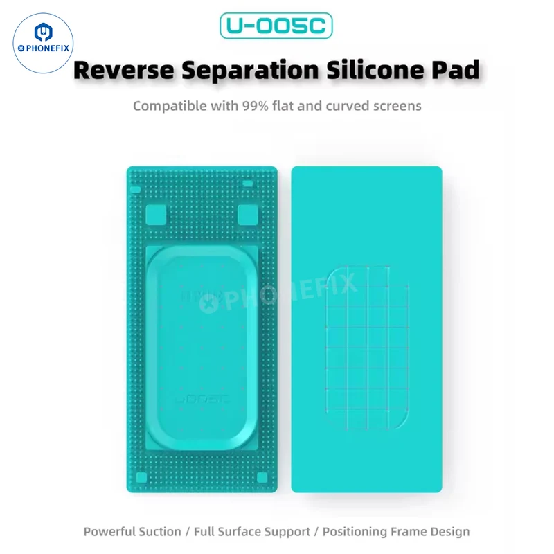 Coussinet en silicone inversé UYUE U-005C pour la séparation des écrans plats et des bords