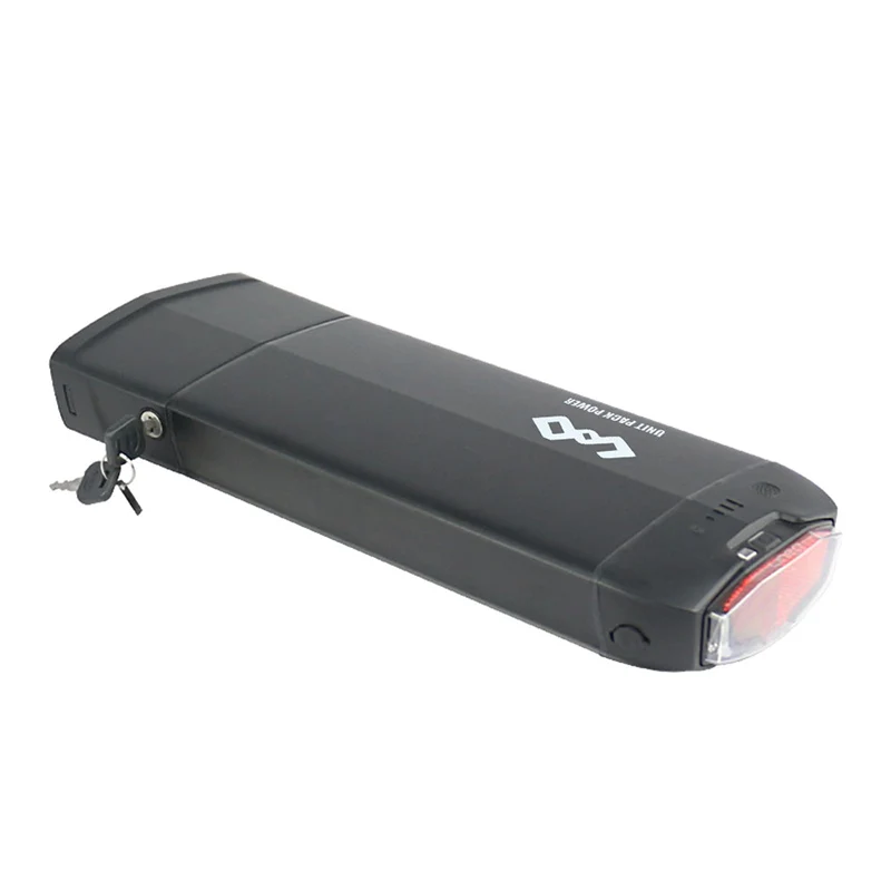 【STOCK UE】 Batterie R007-1 36V-48V 14.4 Ah-19.2 Ah BMS20A-30A LG4800mAh pour vélo électrique / avec support arrière