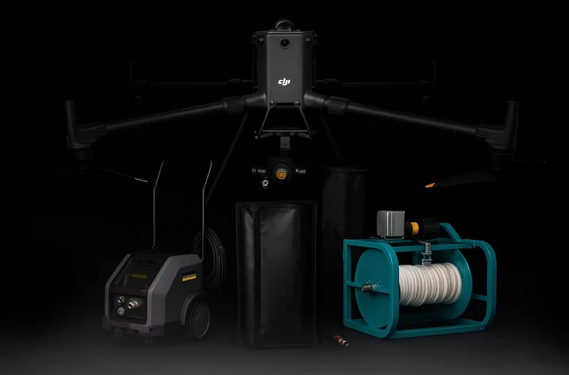 Drone de nettoyage DJI Matrice 400 – Kit complet Falcon X2