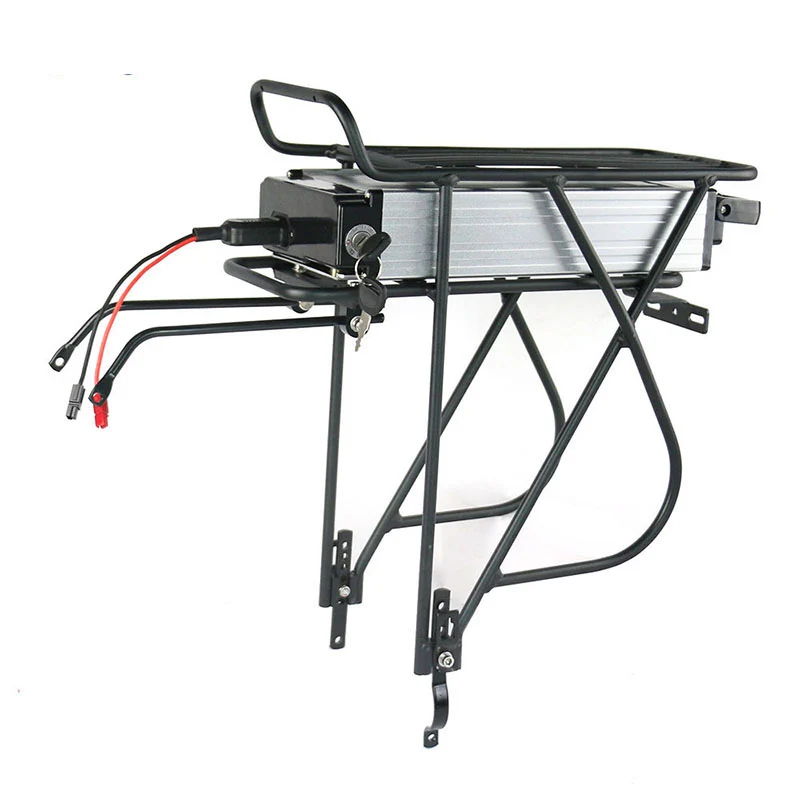 【STOCK UK】 Batterie T032 48 V 18 Ah BMS30A pour support arrière de vélo électrique avec chargeur 2 A pour moteur 0-1000 W.
