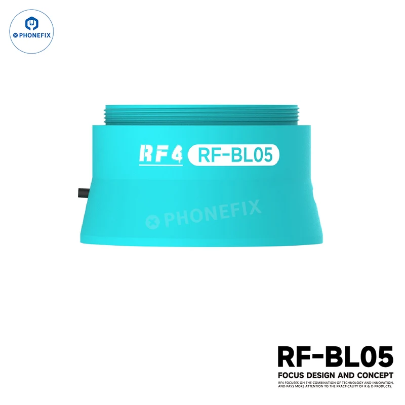 Objectif RF4 BL05 BL07 0.5X 0.7X avec éclairage intégré pour microscopes