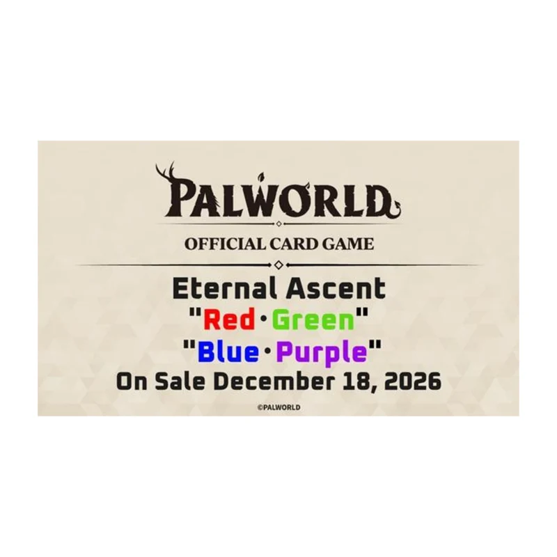 [PRECOMMANDE] Palworld - Trial Deck - Eternal Ascendant - Red-Green [EN]