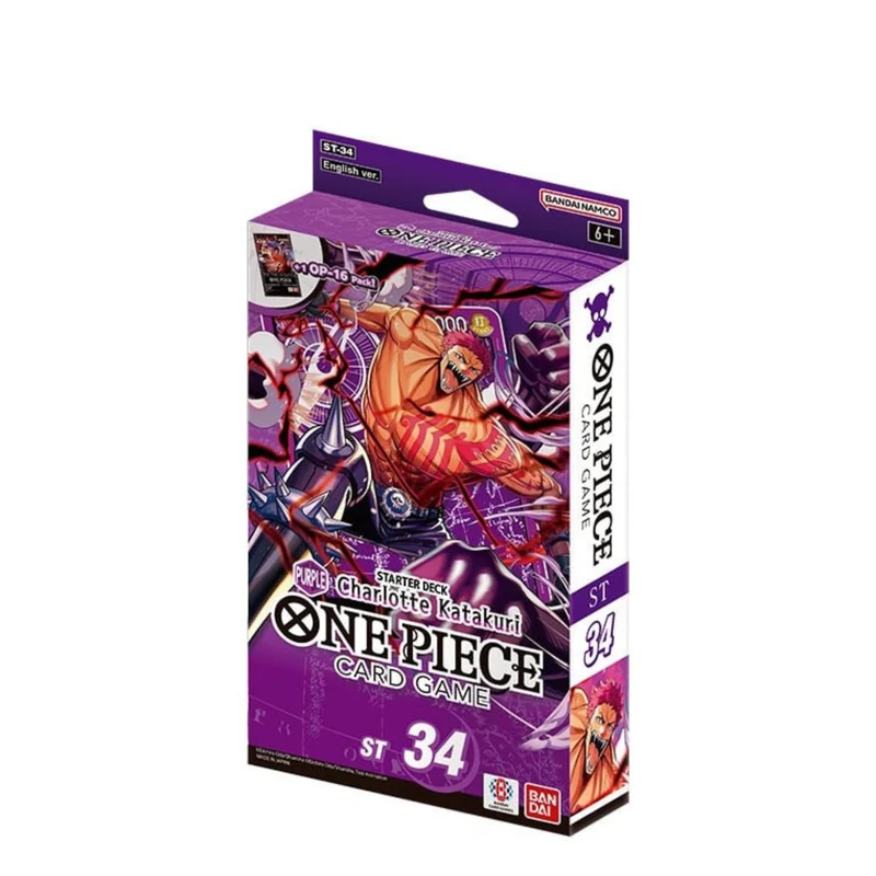 One Piece CG - Starter Deck - [ST-34] PURPLE Charlotte Katakuri [FR]