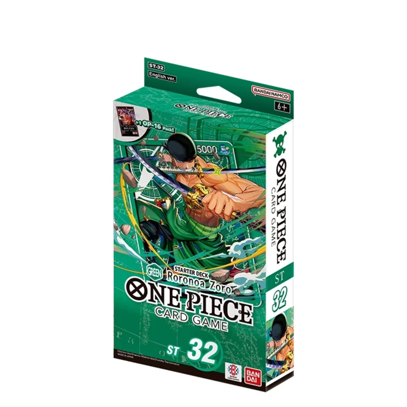 One Piece CG - Starter Deck - [ST-32] GREEN Roronoa Zoro [FR]
