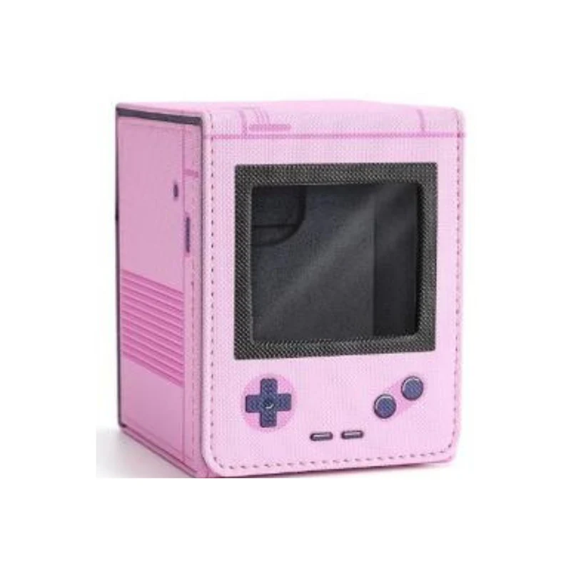 Venssu Deck Box - box with window - Retro Gaming Console - Rose