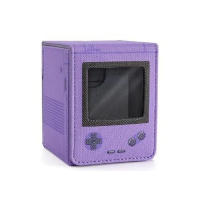 Venssu Deck Box - box with window - Retro Gaming Console - Violet