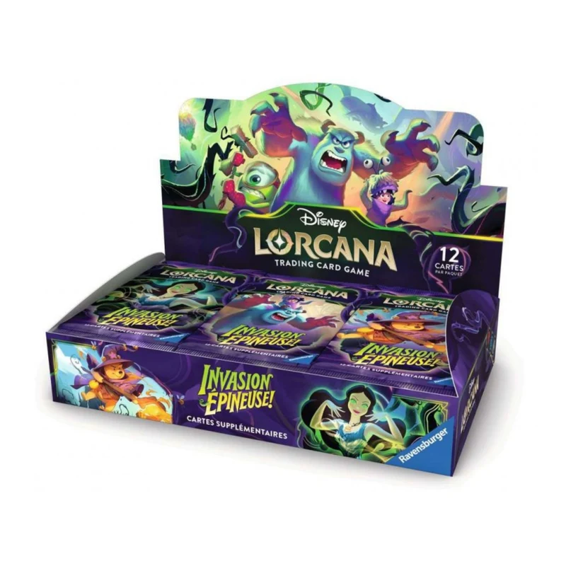 Disney Lorcana - Boîte de 24 Boosters - Chapitre 13 : Invasion Épineuse !