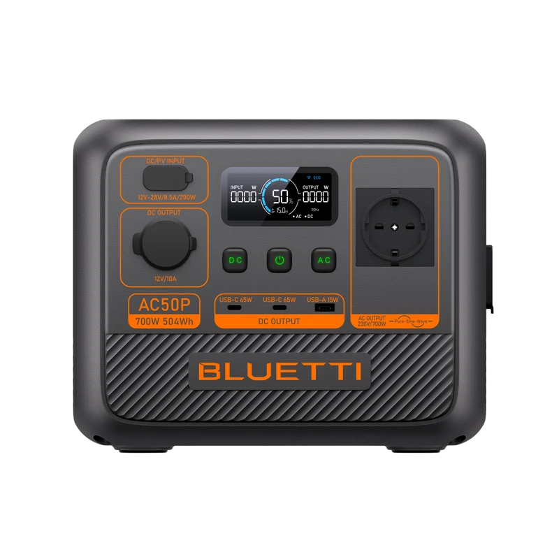 BLUETTI AC50P Portable Power Station | 700W 504Wh