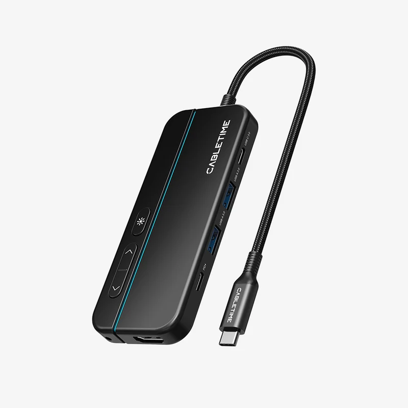 5-in-1 USB-C Hub with Wireless Presenter & 4K60 HDMI