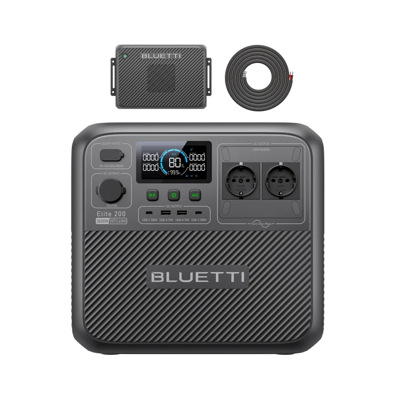 BLUETTI Elite 200 V2 + Charger 2