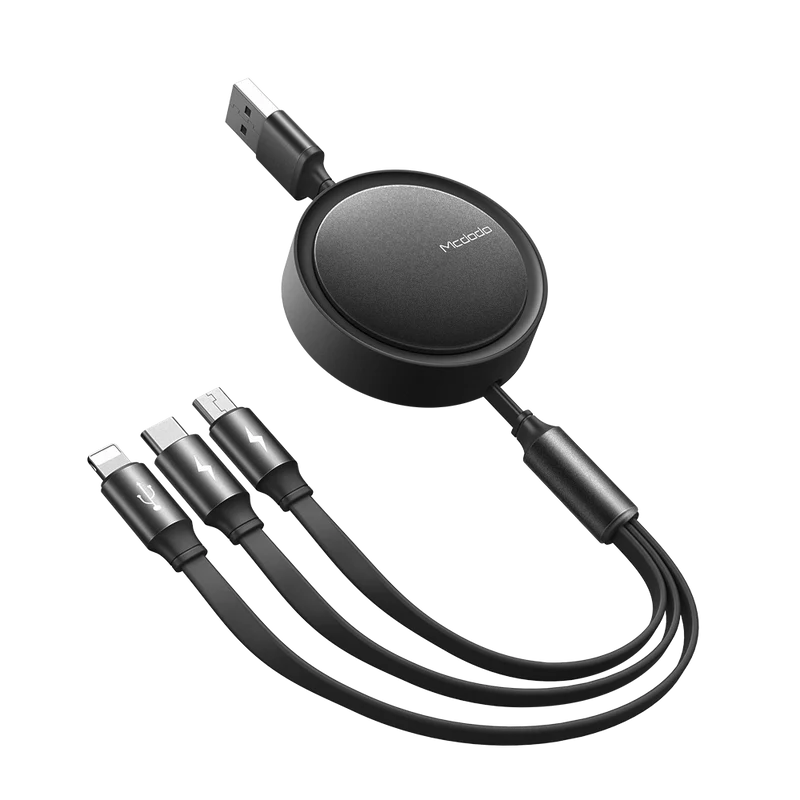 Mcdodo 3-in-1 Retractable Cable