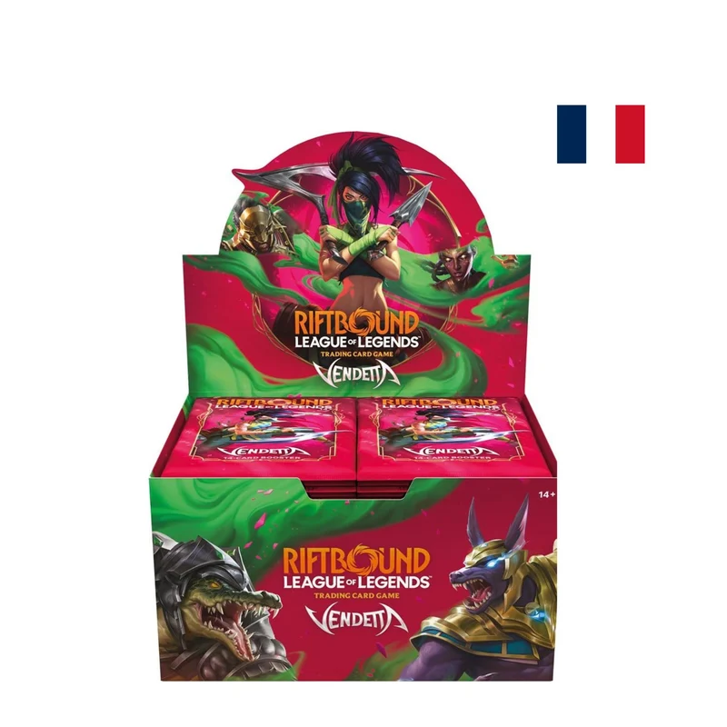 [PRECOMMANDE] Riftbound: LoL TCG - Boîte de 24 Boosters - Set 04 Vendetta [FR]