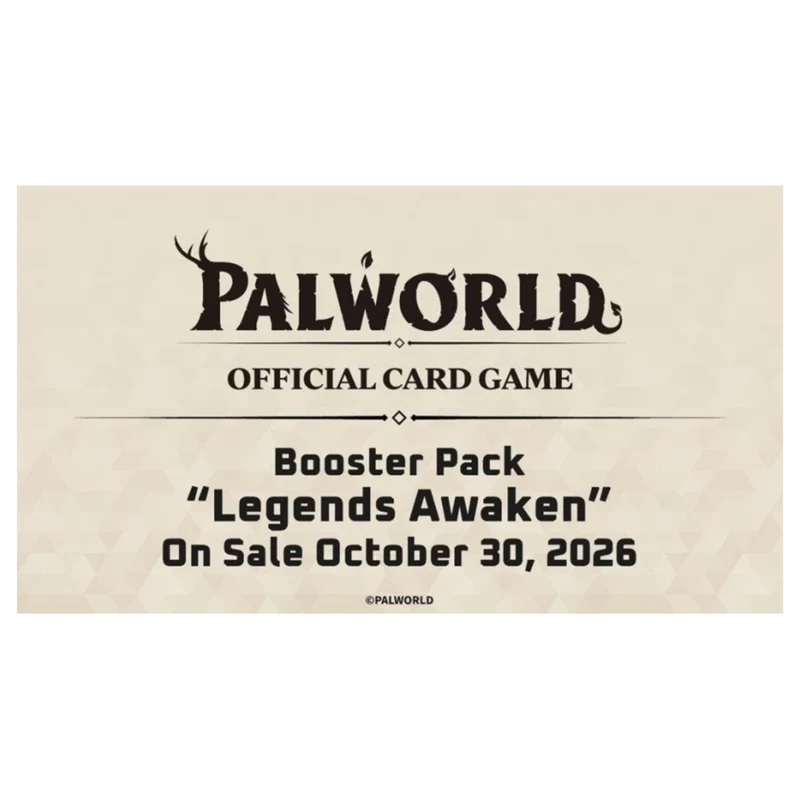 [PRECOMMANDE] Palworld - display de 12 Boosters - Legends Awaken [EN]