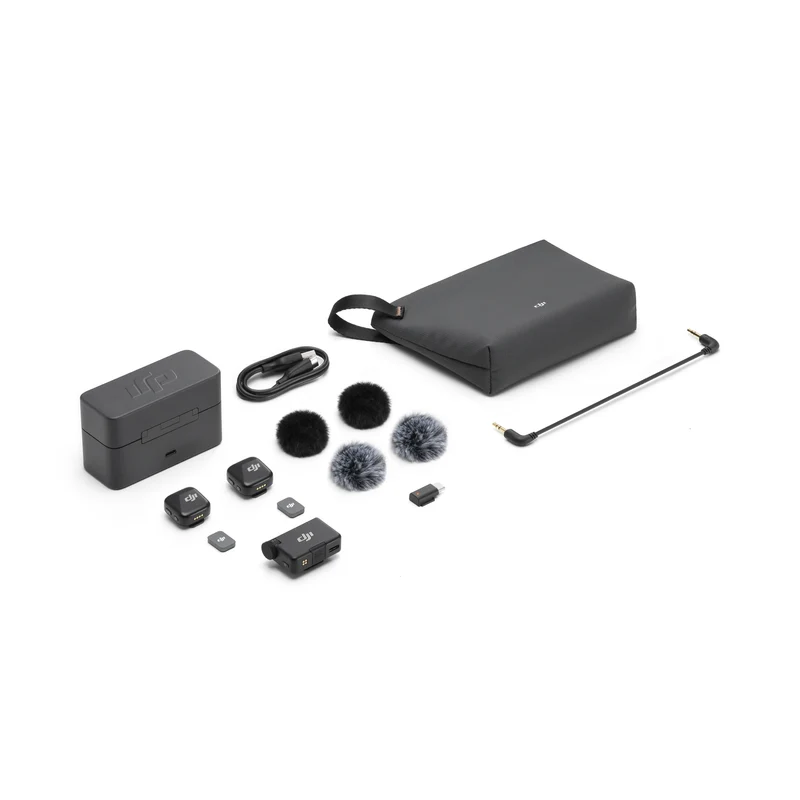DJI Mic Mini - 2 TX + 1 RX + Boîtier de charge