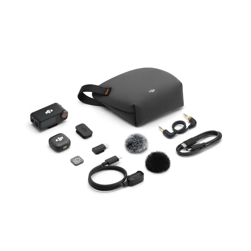 DJI Mic 3 (1 TX + 1 RX) - Microphone sans fil compact