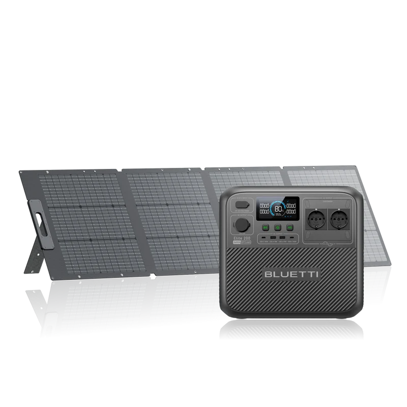 Elite 200 V2 + 200W | 2 073,6 Wh, 2 600 W, 200 W Solaire