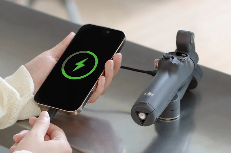 Câble de charge USB-C vers Lightning pour DJI OM
