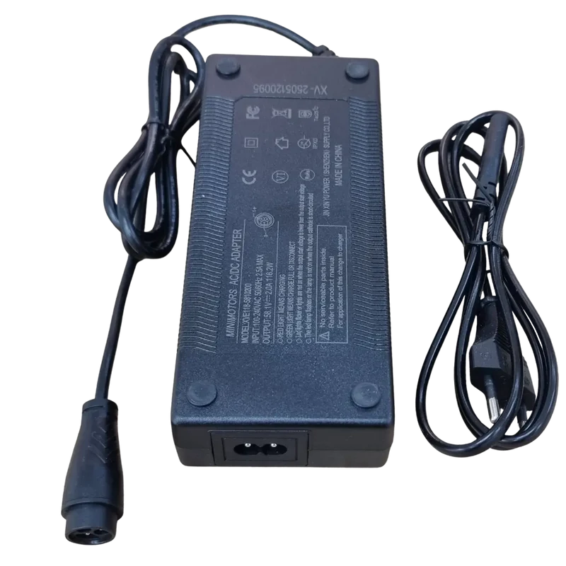 Chargeur Dualtron Mini 58.1V 2A Minimotors 3 broches