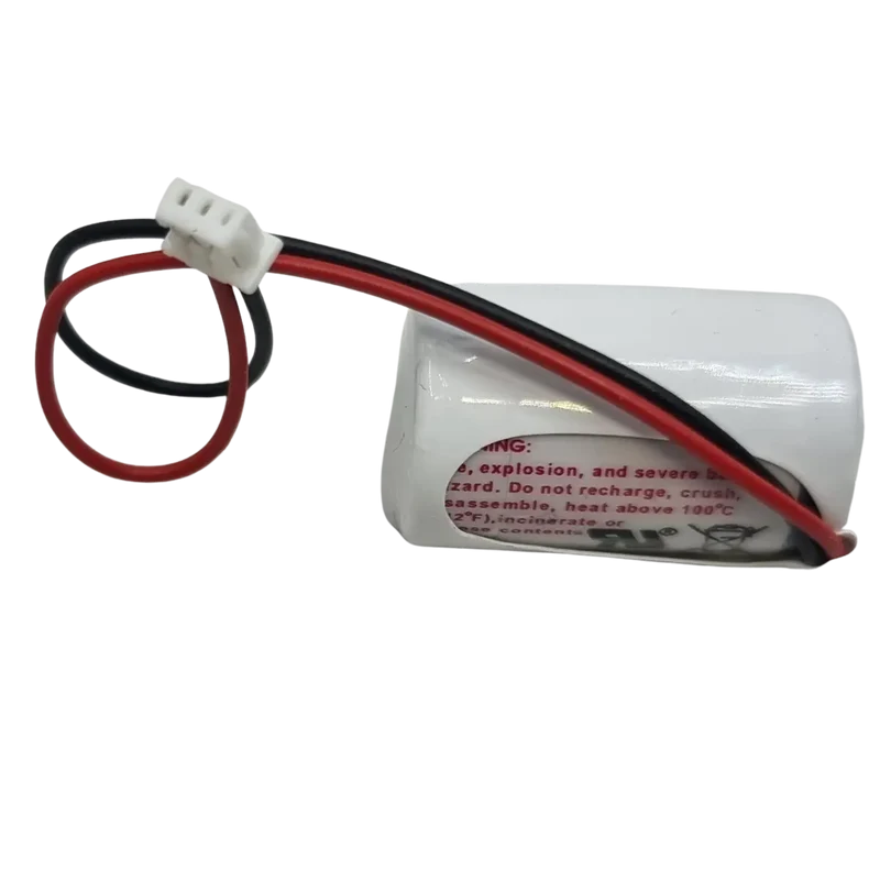 Pile PLC ER14250 3.6V 1/2AA automate connecteur 2 fils