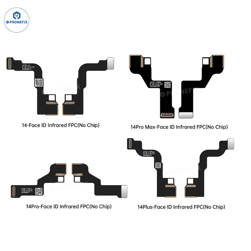 Câble flexible FPC à matrice de points infrarouge JCID pour réparation de la reconnaissance faciale de l'iPhone X-17