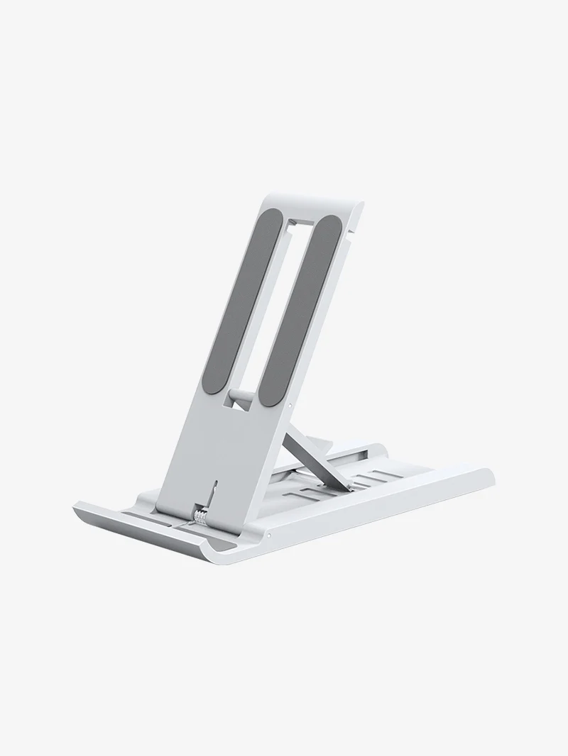 Adjustable Foldable Plastic Cell Phone Stand for Desk
