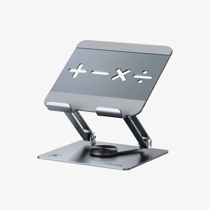iPad Tablet Stand Holder for Desk with 360°Rotating Base