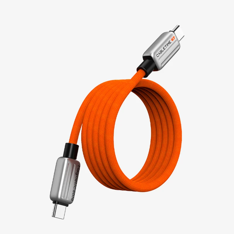 240w Magnetic USB Type-C Fast Charge Cable 1m 2m for iPhone 17 16 15 Pro Plus Max
