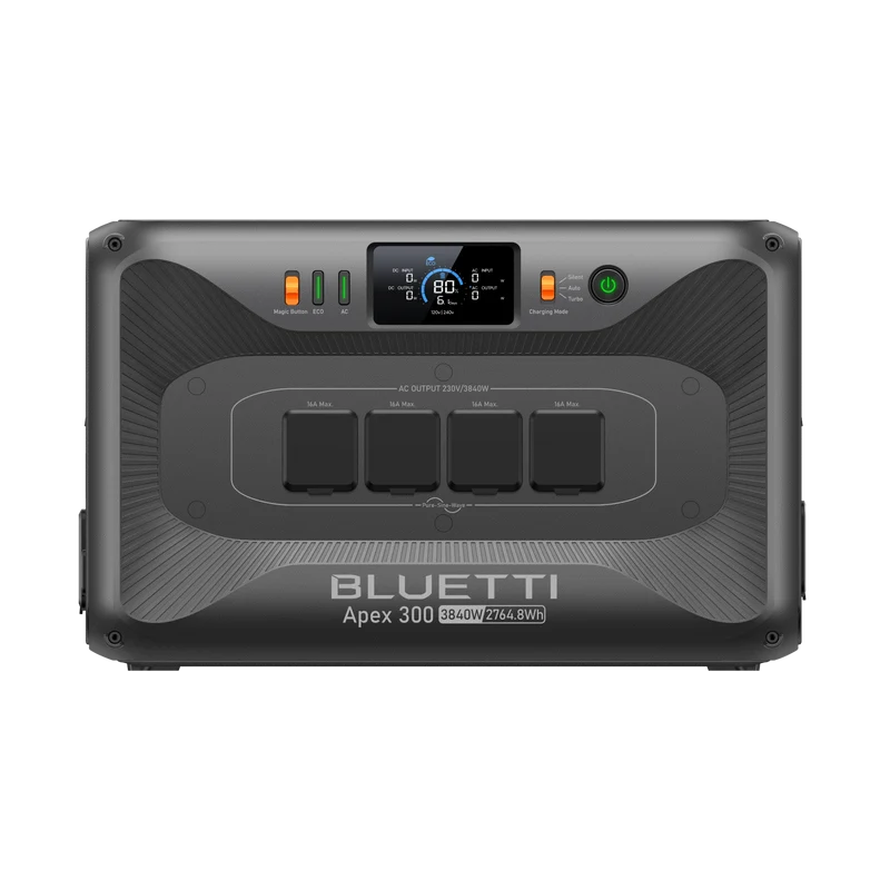 BLUETTI Apex 300 Station d'alimentation polyvalente | 3 840 W, 2 764,8 Wh