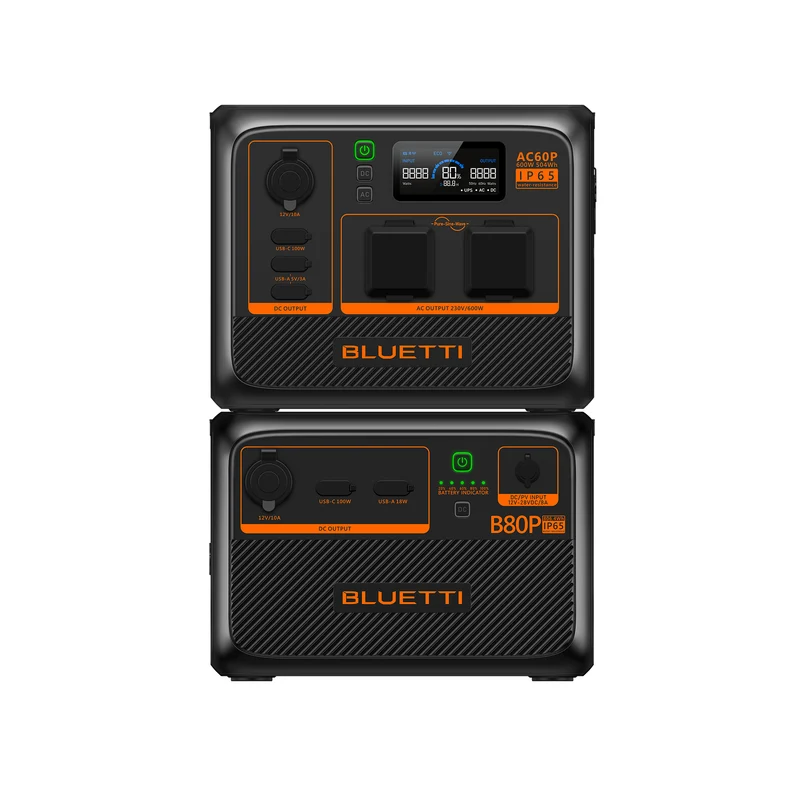 BLUETTI AC60P+B80P Batterie de secours domestique（test）