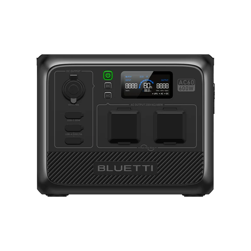 BLUETTI AC60 Station électrique portable | 600 W / 403 Wh