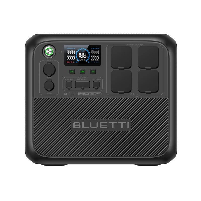 BLUETTI AC200L Station électrique portable | 2400 W, 2048 Wh