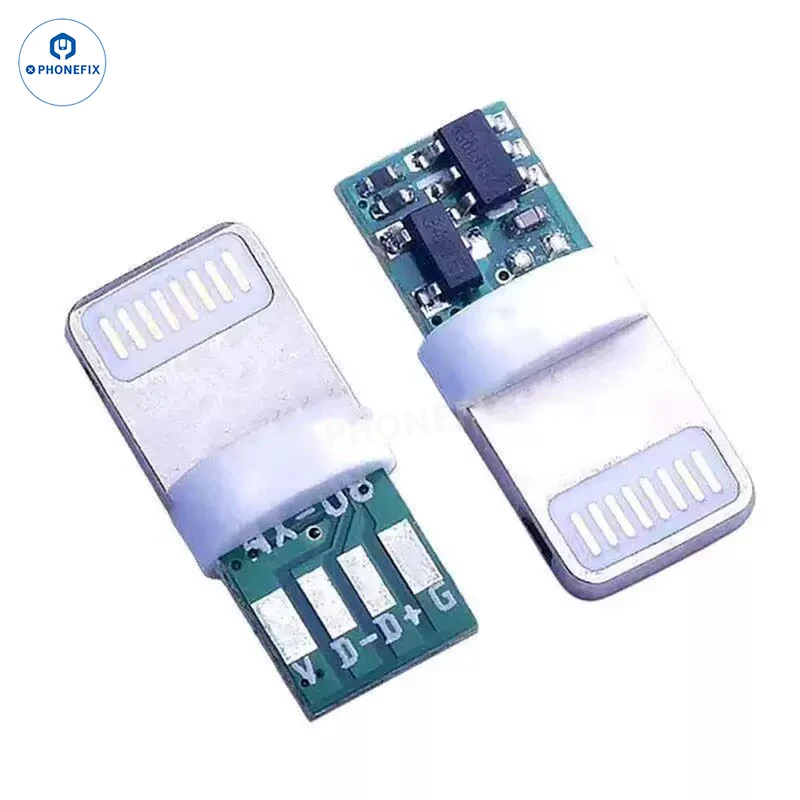 Connecteur mâle DIY pour câble de charge iPhone avec circuit imprimé