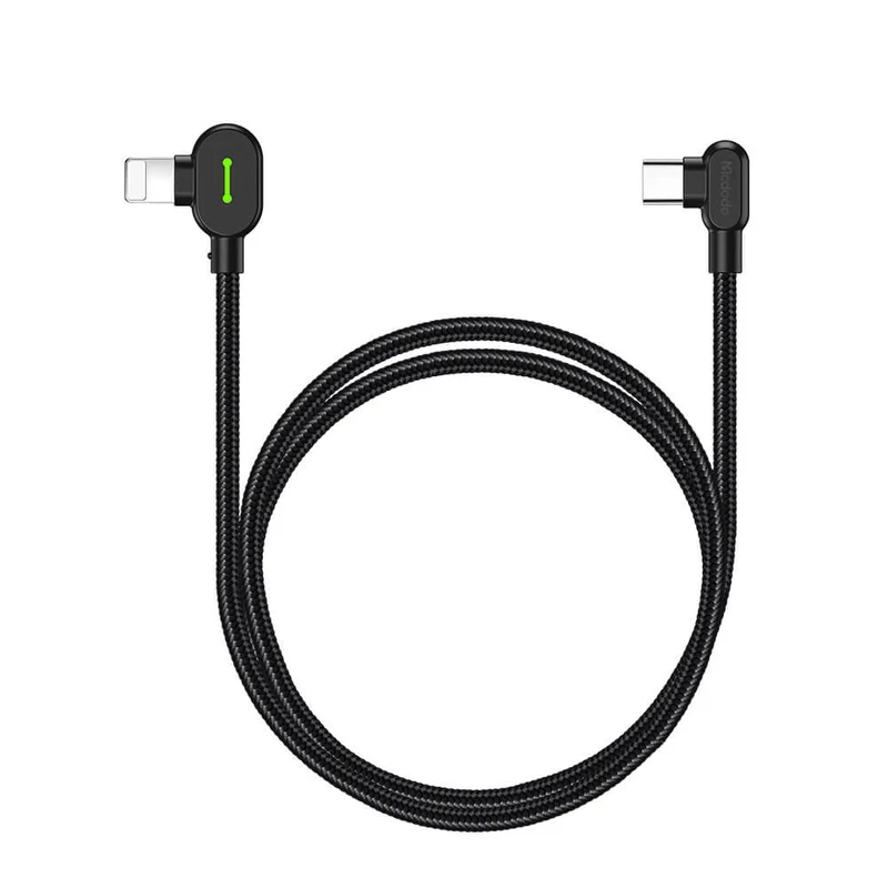 Mcdodo Right Angle PD USB-C to Lightning Cable - Button Series