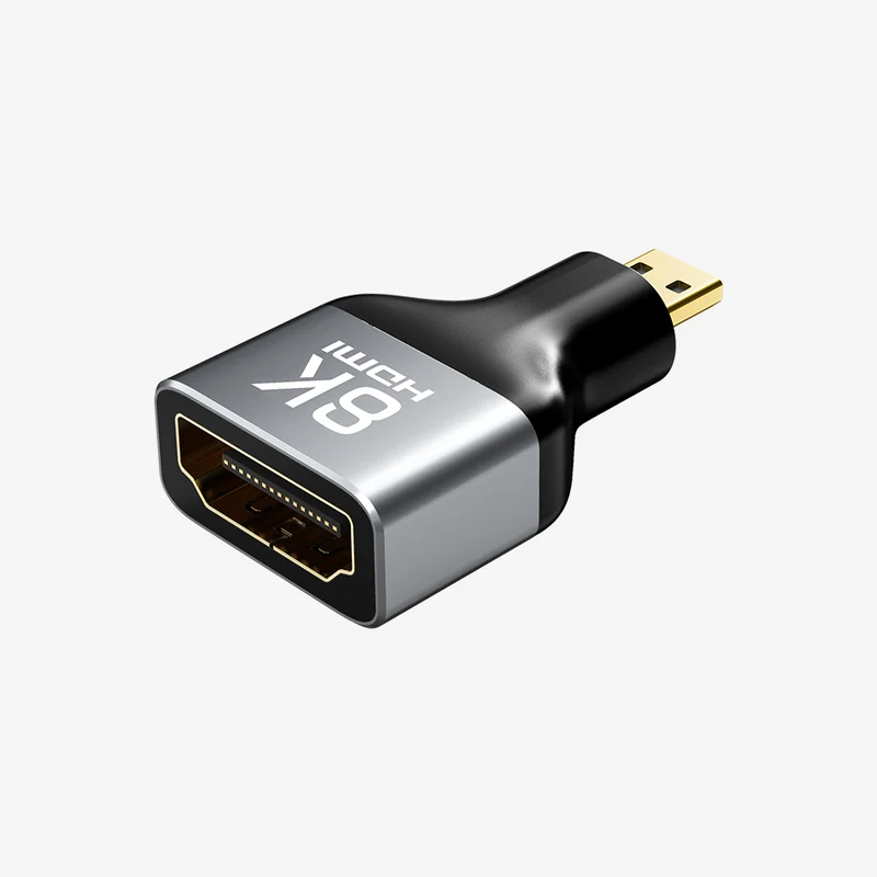8K@60Hz Bidirectional Micro HDMI to HDMI adapter