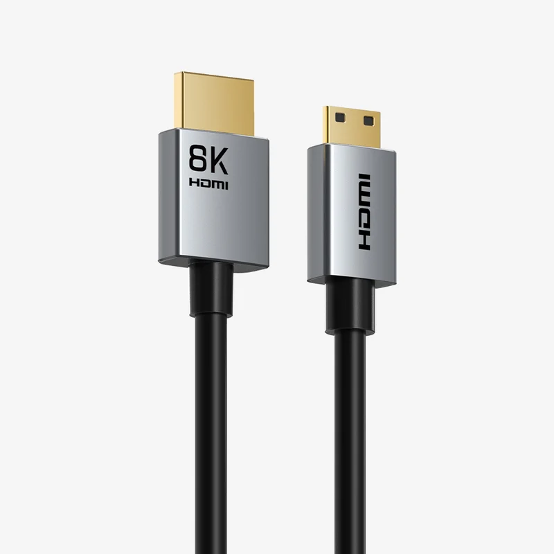 8K60Hz Mini HDMI to HDMI cable Bi-Direction 10ft for Raspberry Pi Zero Camera Camcorder