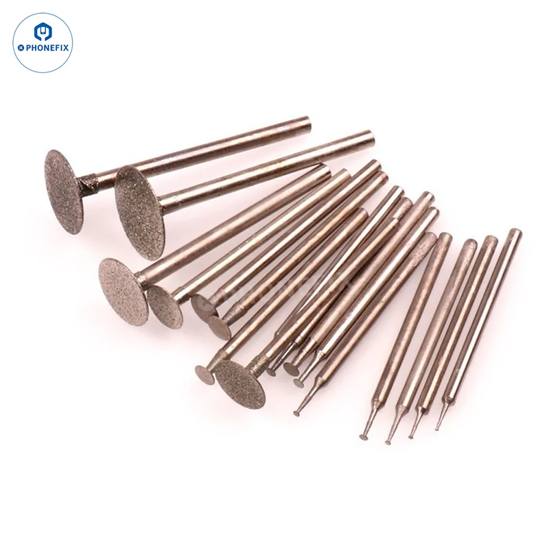 Fraise diamantée en forme de T de 2.35 mm pour le polissage de puces de circuits imprimés