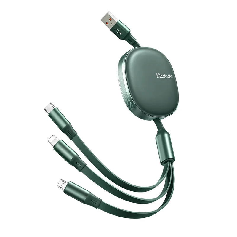 Mcdodo 66W 3-in-1 Retractable Cable - Fast Series