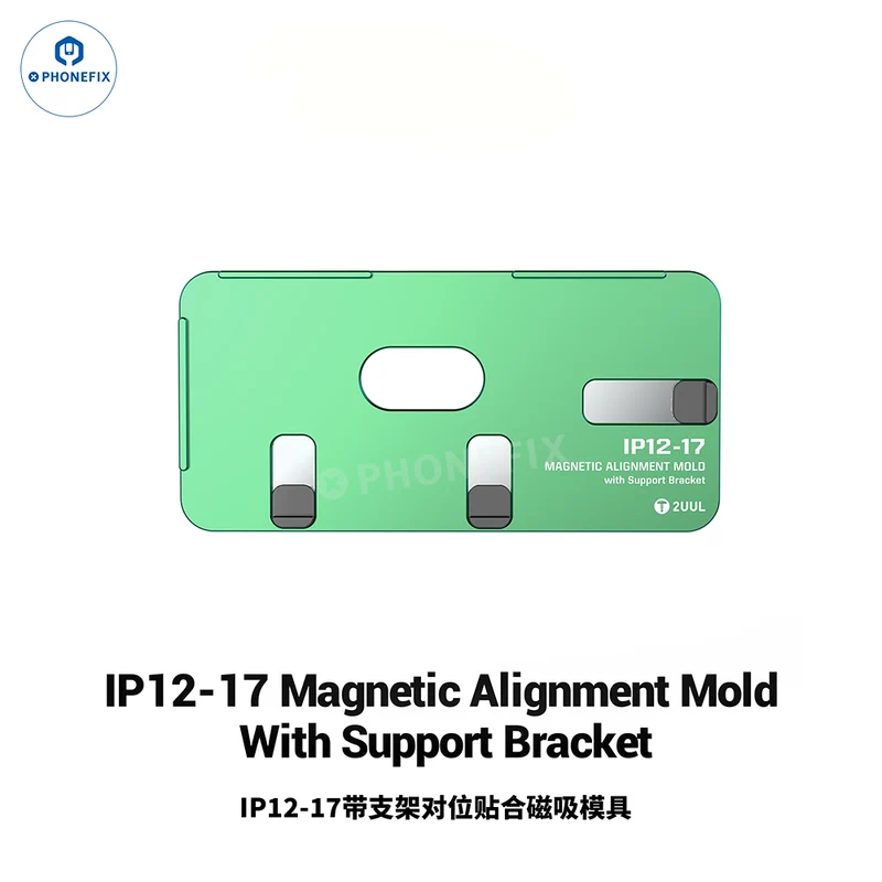 Moule d'alignement magnétique d'écran 2UUL SH01 pour iPhone 12-17 pouces avec support