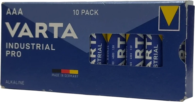 10 x Piles Varta Industrial PRO LR3 AAA 4003