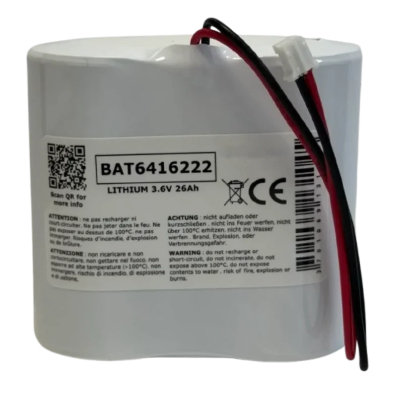 Pile 2LSH20 Delta Dore 3,6 V 26 Ah avec cellules SAFT