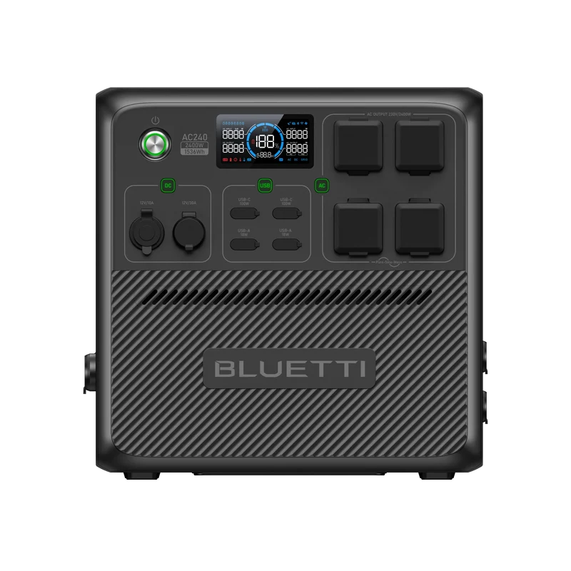 BLUETTI AC240 Portable Power Station | 2400W 1536Wh
