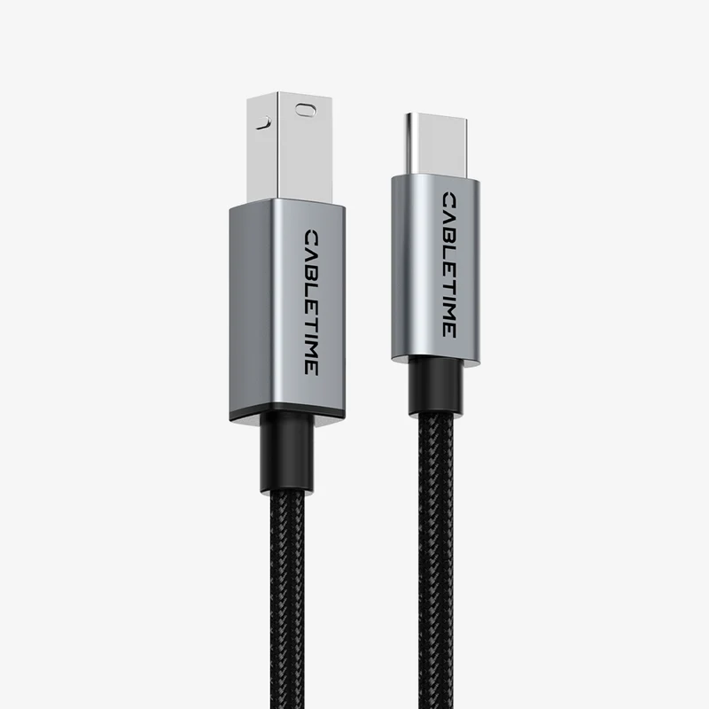 USB C to USB B 2.0 Printer Cable MIDI Cable for Yamaha Piano