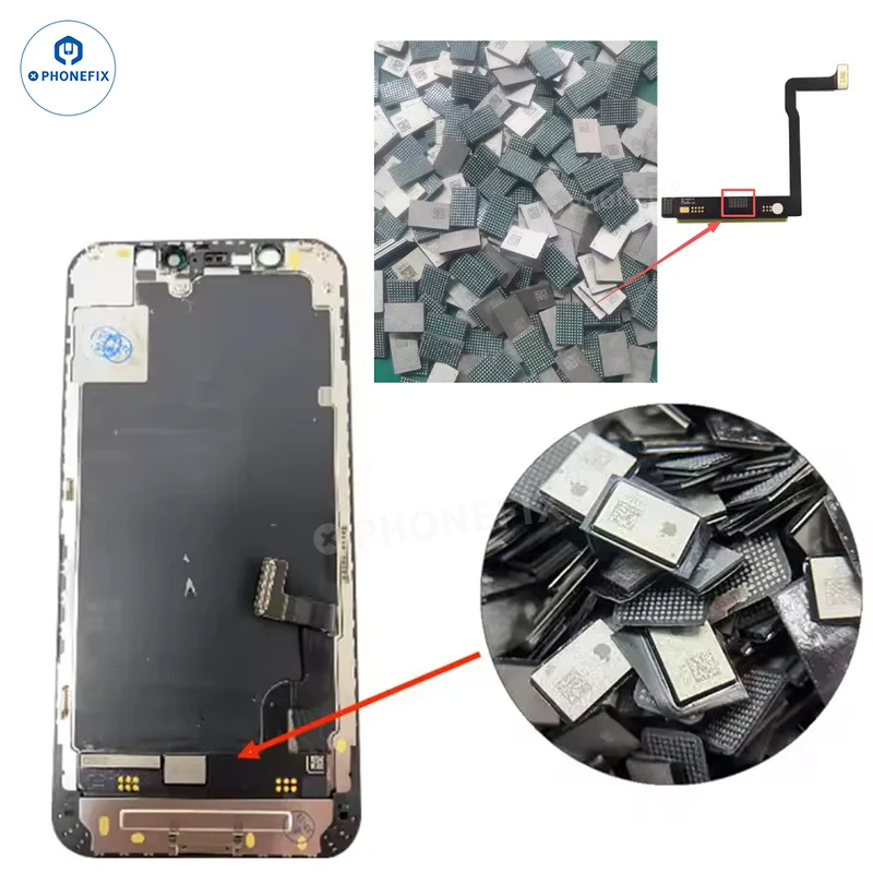 Circuit intégré tactile vérifié pour remplacement d'écran iPhone 11-17